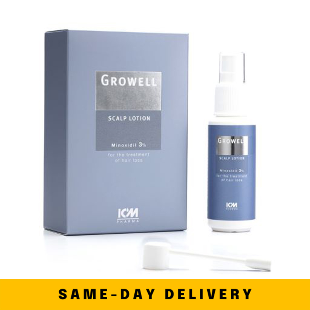 Growell 3% Scalp Lotion 60ml
