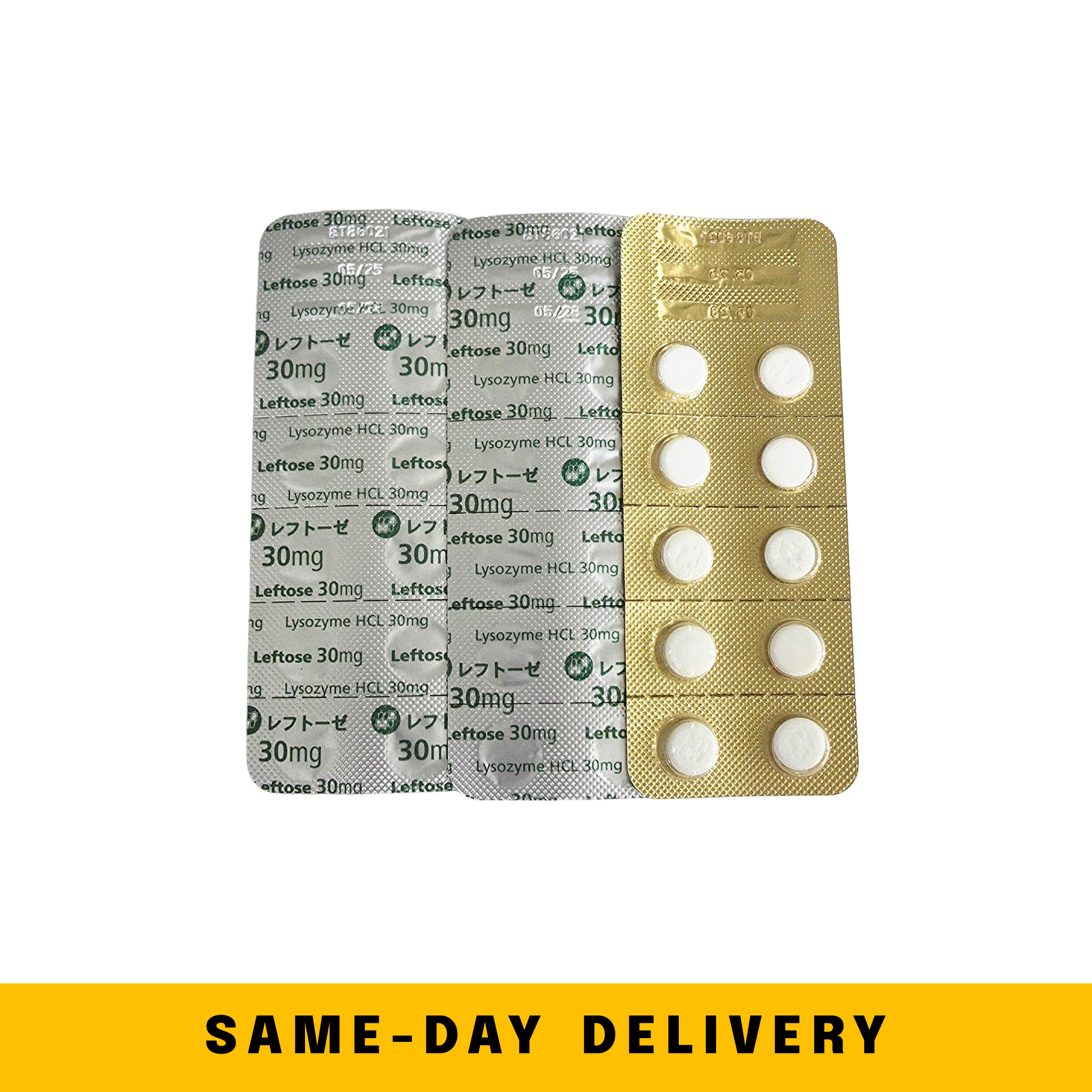 LEFTOSE [Lysozyme] 30mg Tablet '30s