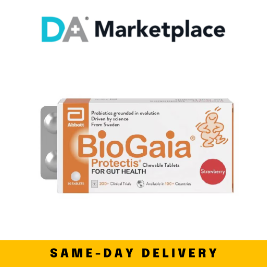 Biogaia Protectis Probiotic Chewable Tablet 30s / Strawberry