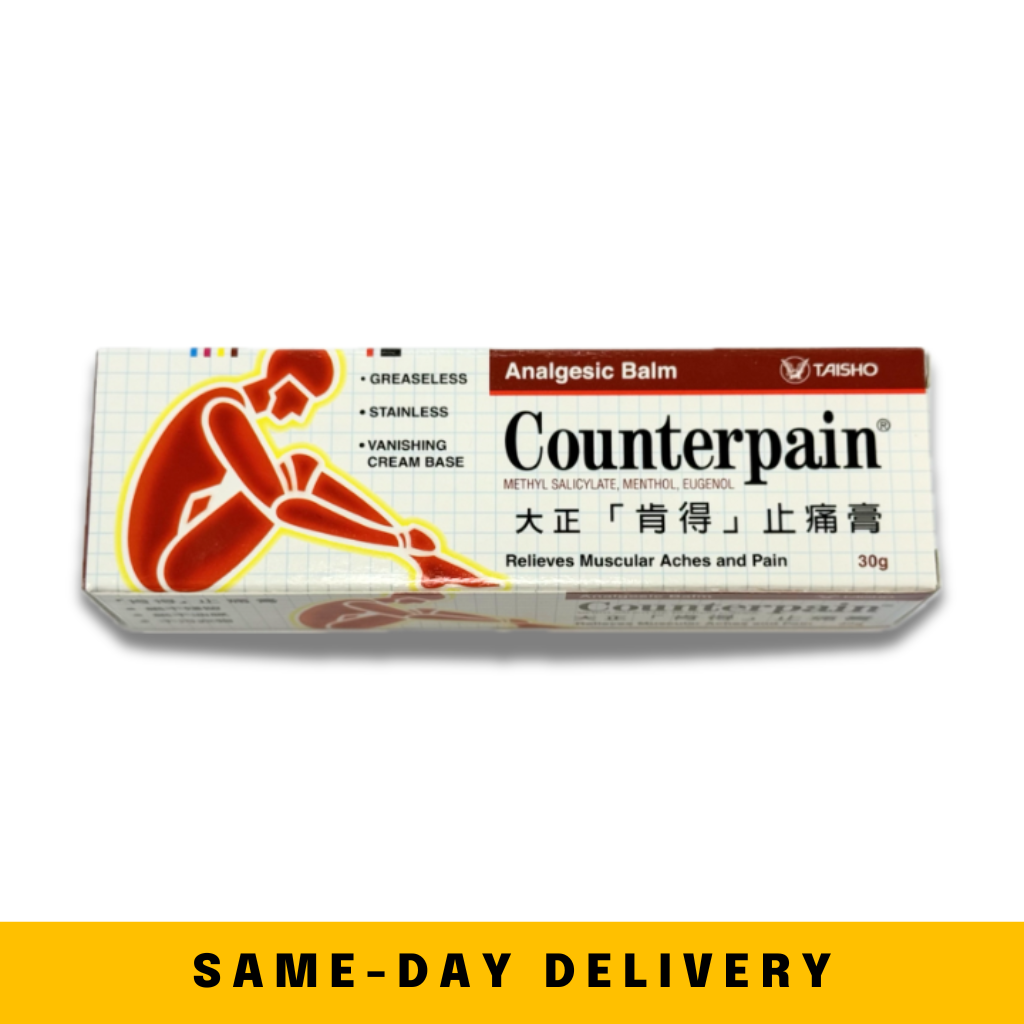 COUNTERPAIN [Methyl Salicylate + Menthol + Eugenol] Cream 30gm