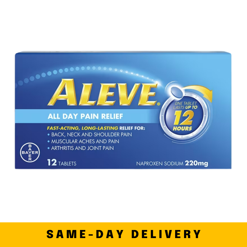 Aleve All Day Pain Relief Tablet 12’s