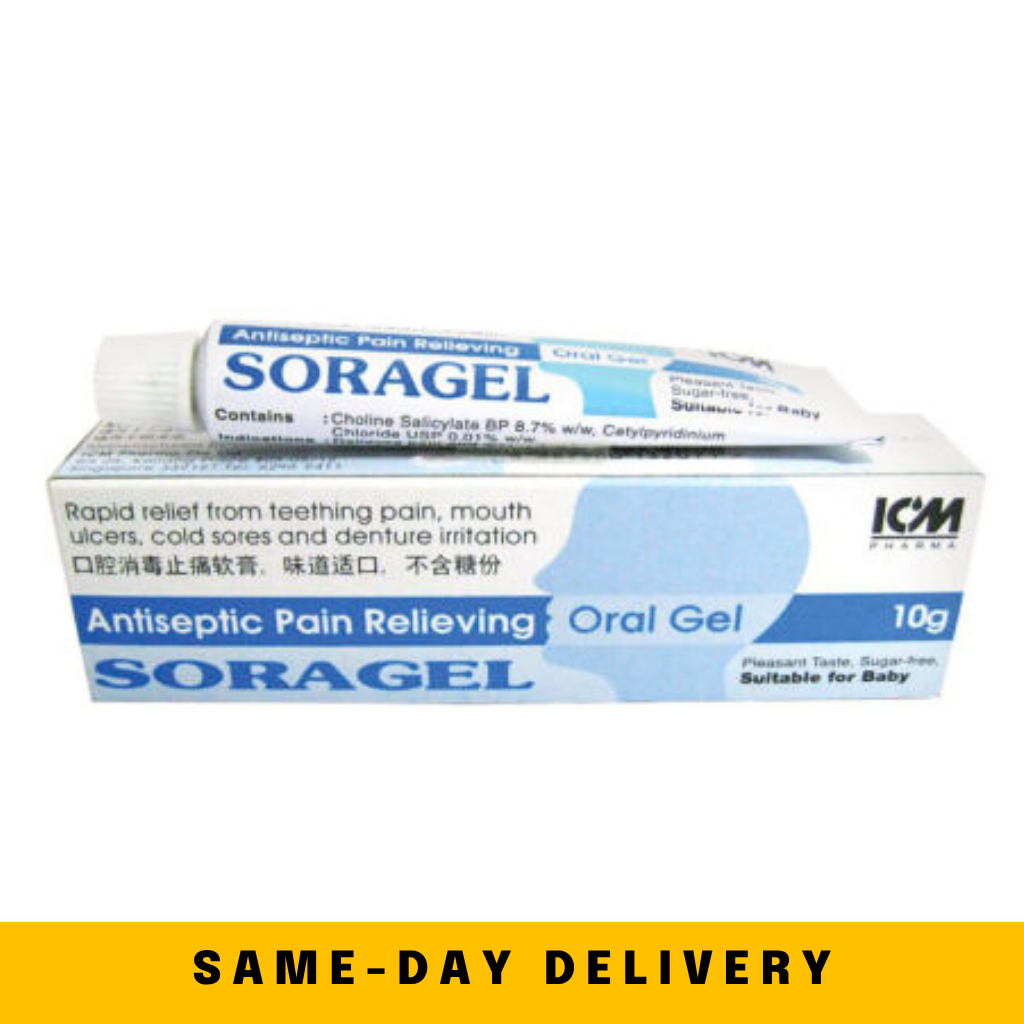 Soragel Antiseptic Pain Relieving Oral Gel 10g
