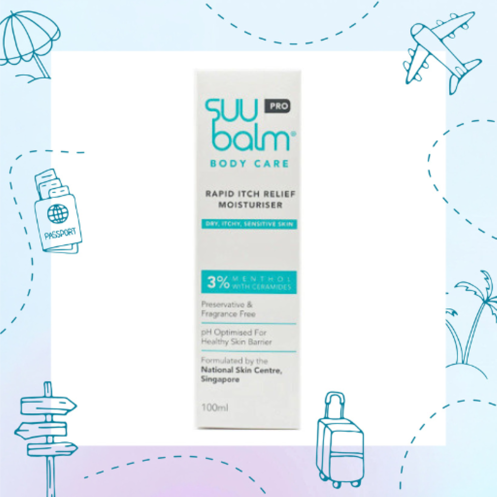 Suu Balm Pro 3% Rapid Itch Relief Moisturiser 100ml