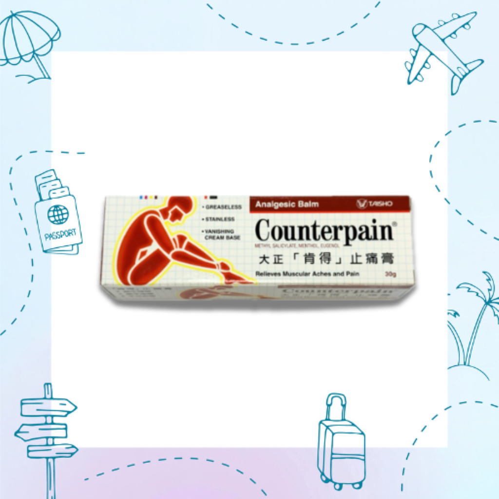 COUNTERPAIN [Methyl Salicylate + Menthol + Eugenol] Cream 30gm
