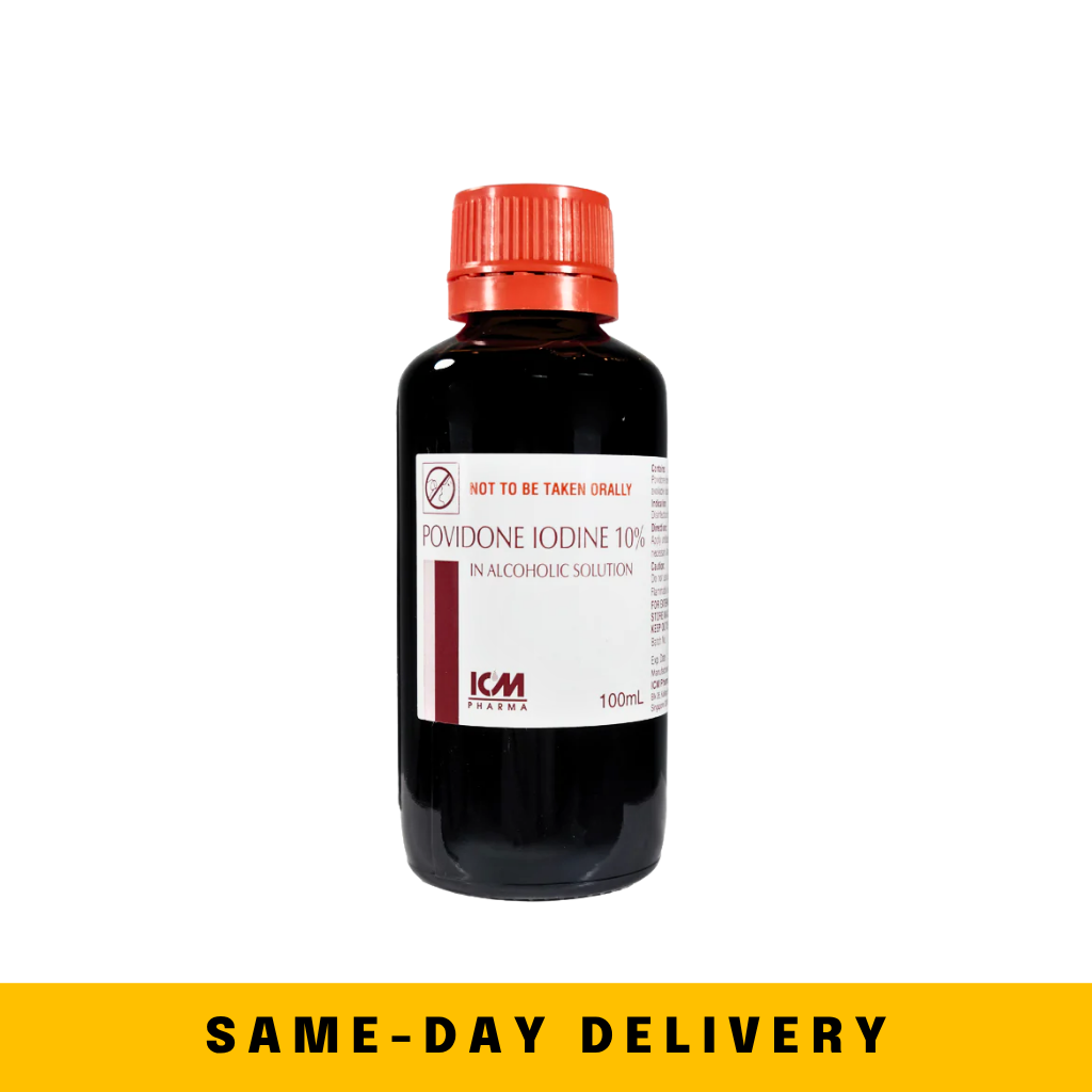 PRODINE 10% Antiseptic Soln 100ml - 2 Bottles