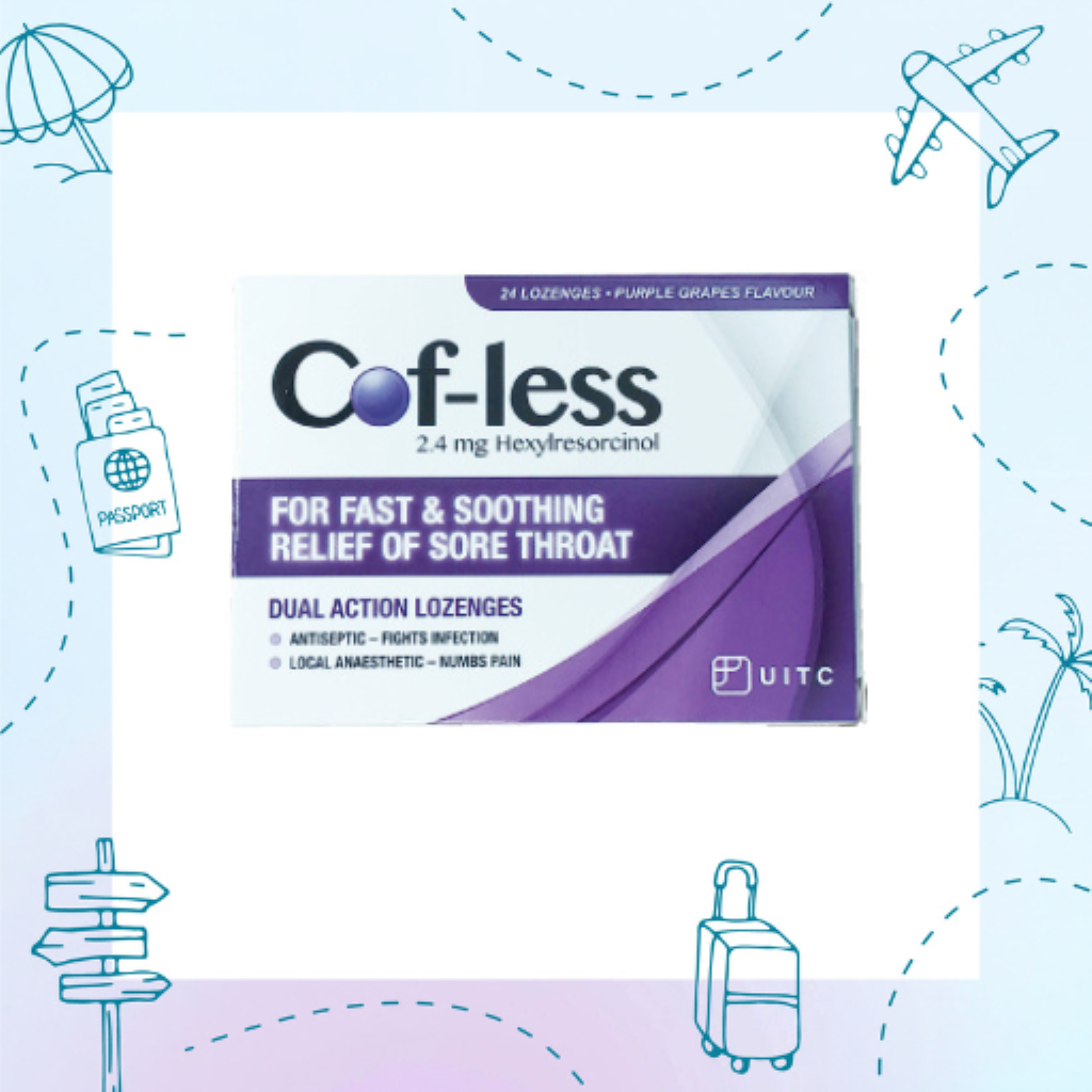 COF-LESS [Hexylresorcinol] 2.4mg Lozenge '24s