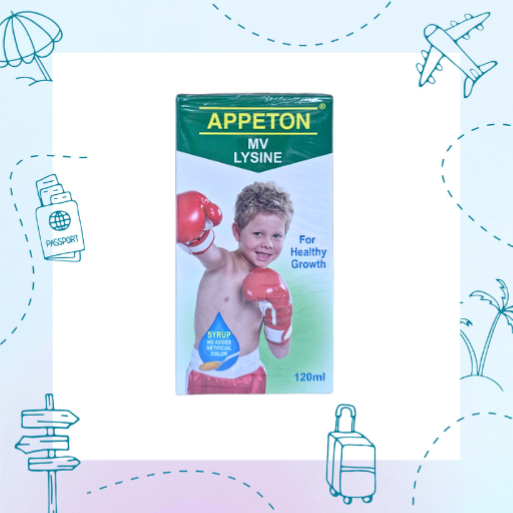 APPETON [Multivitamin + Lysine] Syrup 120ml