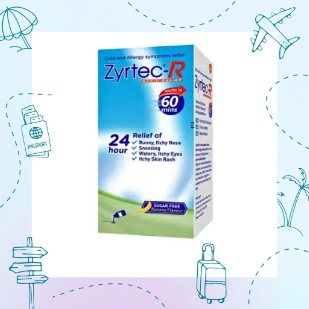 Zyrtec -R Rapid Relief Oral Solution 0.1% 75ml