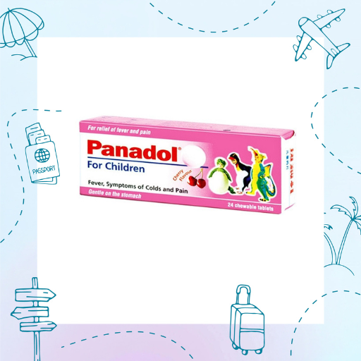 Panadol for Children Chewable Tablets 24s