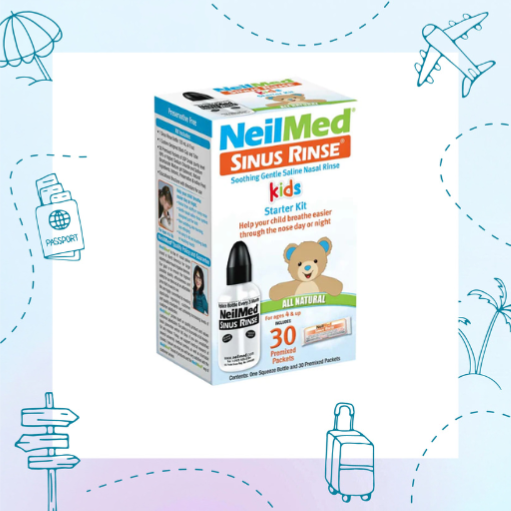 NEILMED Isotonic Sinus Starter Kit (Paediatric) 4oz, 30 Sachets
