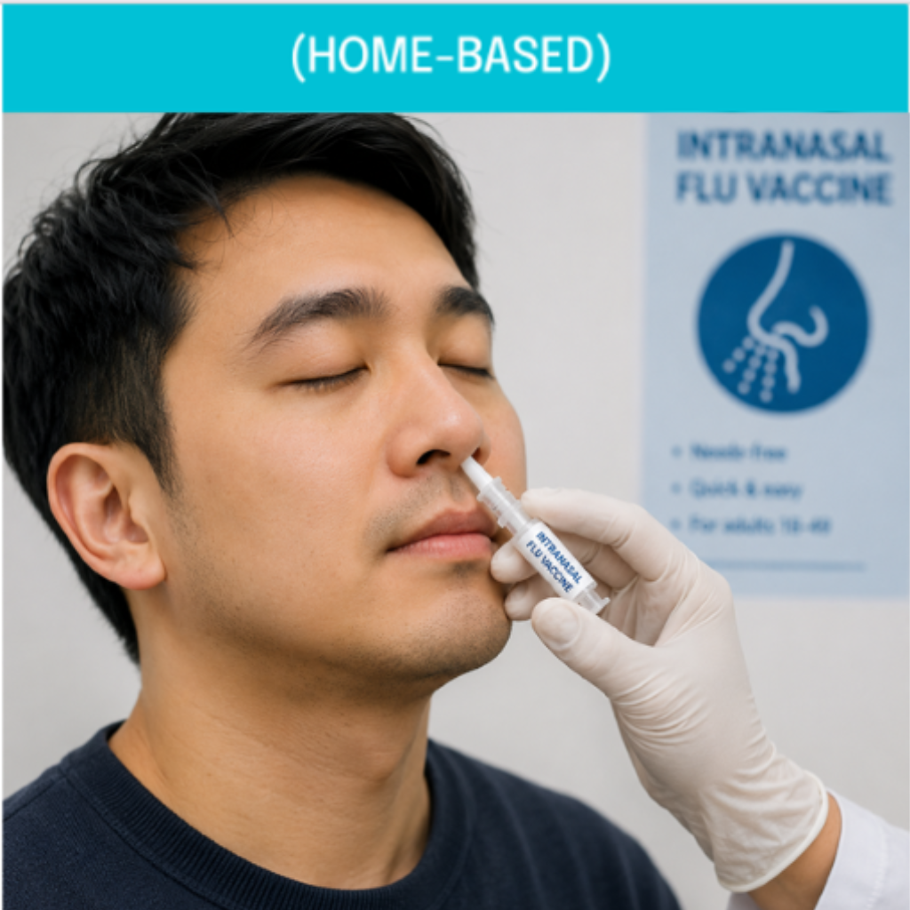 Intranasal Flu Vaccine (Home-Based)