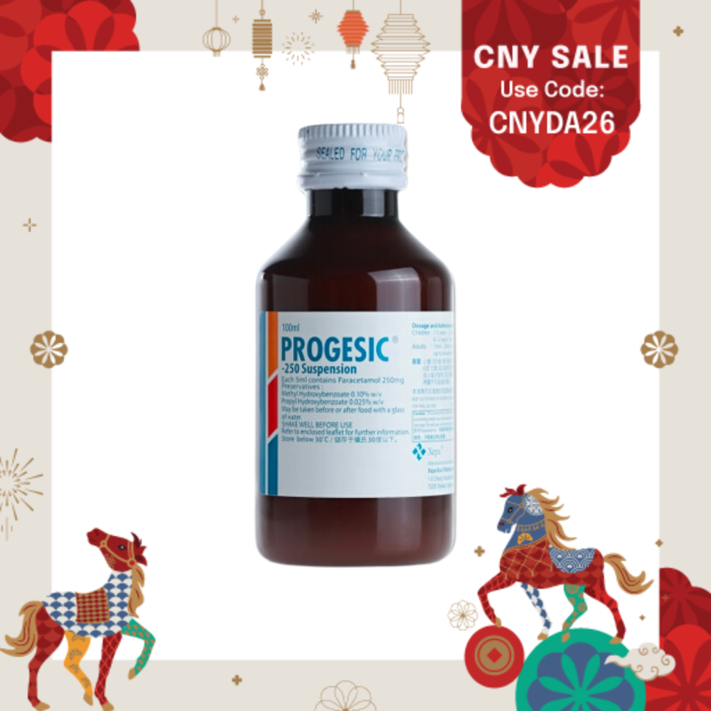 Progesic - 250 Suspension 100ml