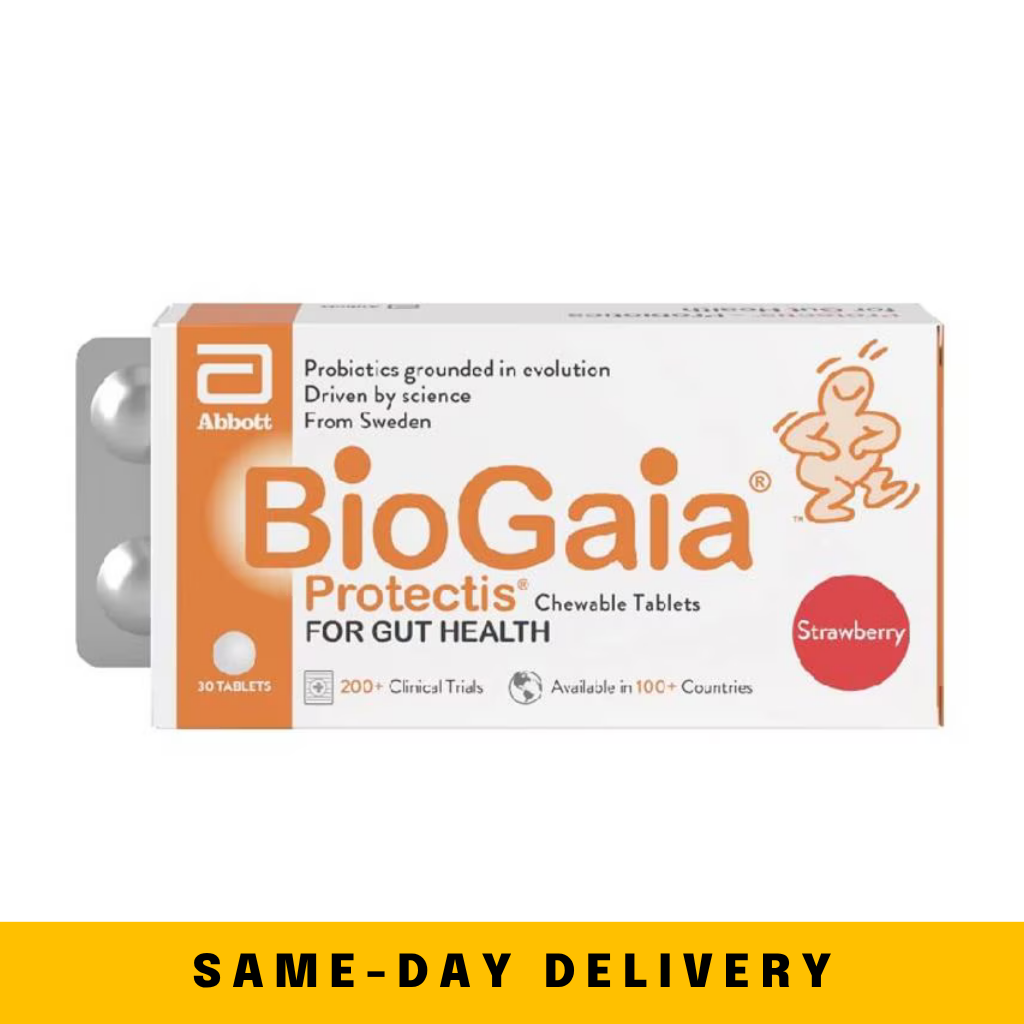 Biogaia Protectis Probiotic Chewable Tablet 30s / Strawberry